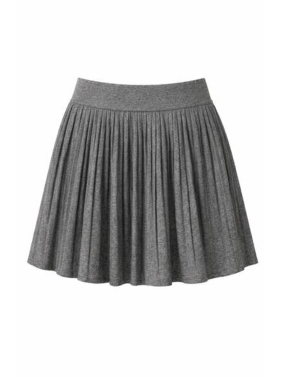 3 for $9 Ban Pleated Mini Skirt Gray 10 Light Weight - Picture 3 of 5